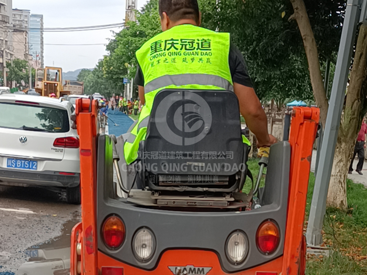 开江彩色形象工程沥青项目